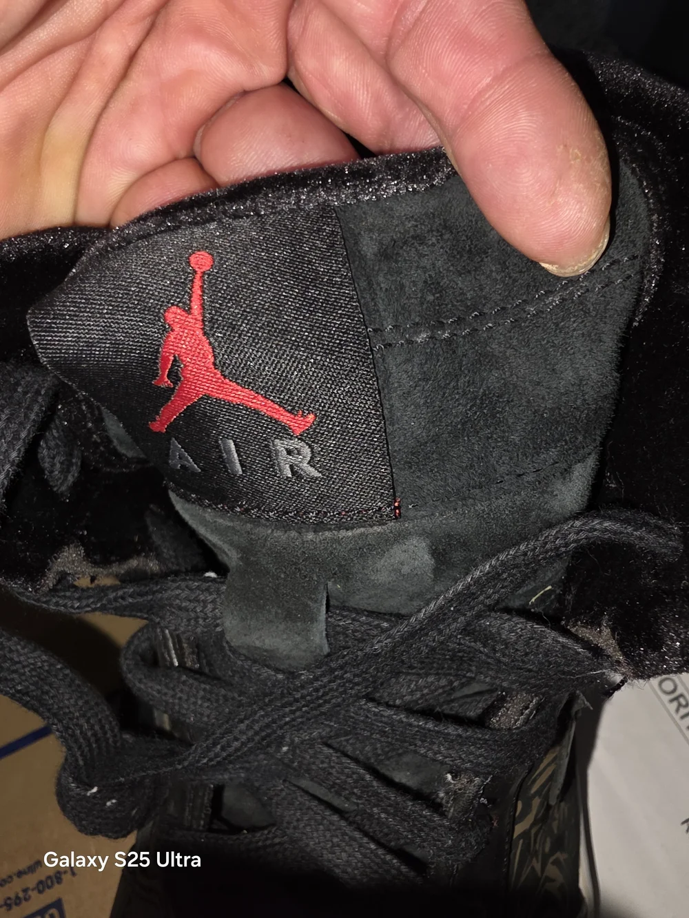 Air jordan retro 1 high black premier laser. Used But Look New. No Box. Size 13